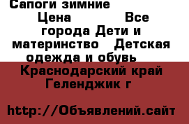 Сапоги зимние Skandia Tex › Цена ­ 1 200 - Все города Дети и материнство » Детская одежда и обувь   . Краснодарский край,Геленджик г.